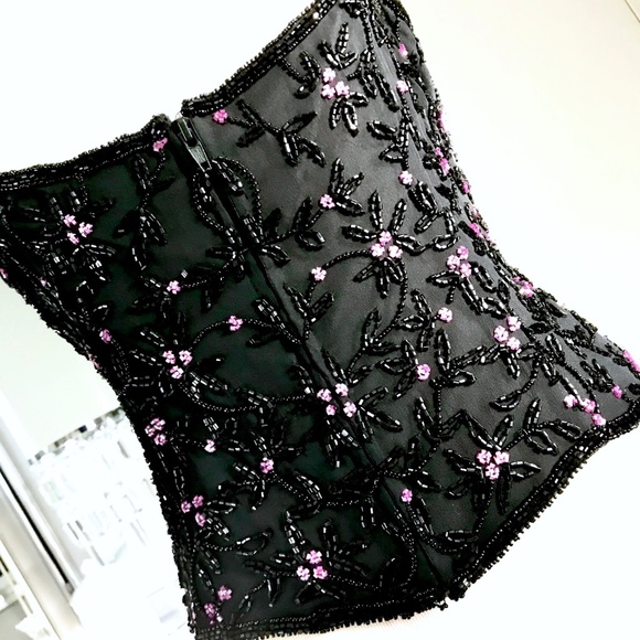 Tank Top Silk Beaded Medium - Picture 7 of 9